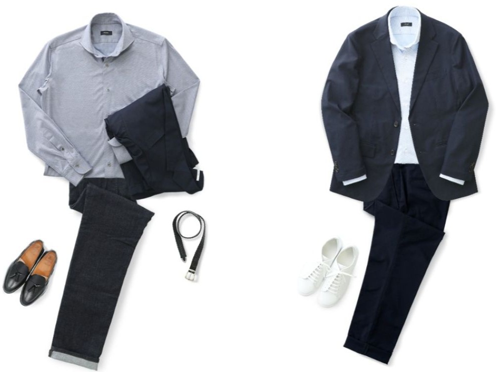 ノーネクタイでもきちんと見せるには？